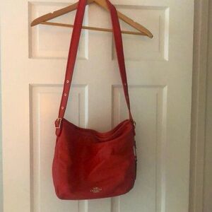 Gorgeous coral COACH bag